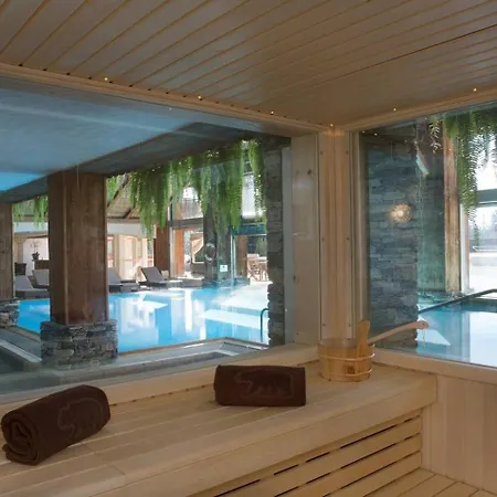 شقة Deluxe, Piscine, Spa, In-out & Golf A L'hotel De L'etrier A Montana كرانز مونتانا
